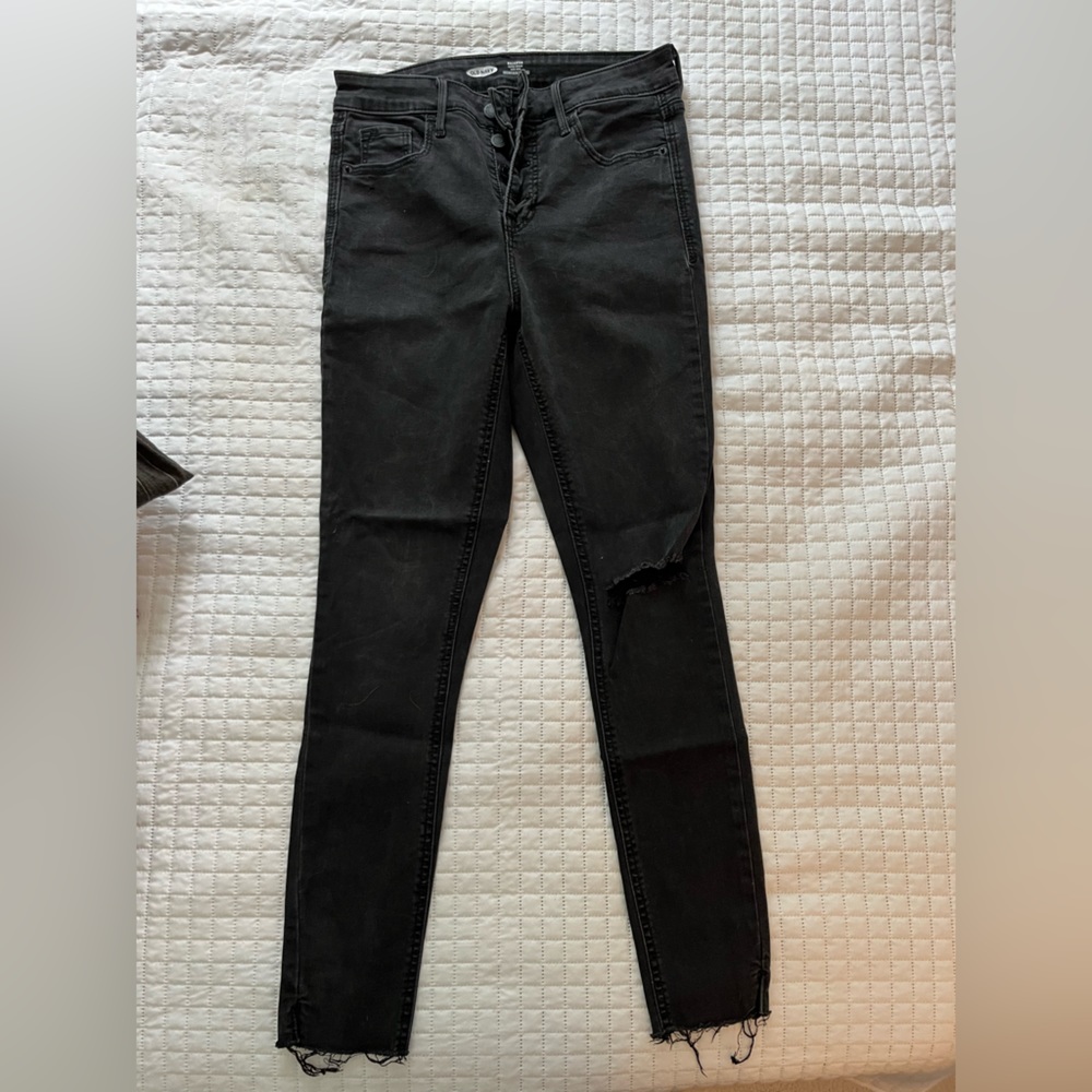 Old Navy super skinny high rise jeggings. Size 4